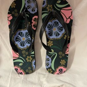 Custom printed flip flops